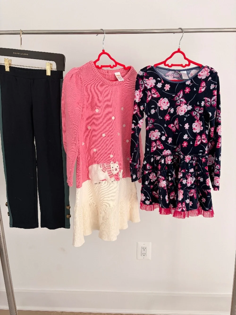 Girls 7-8 Clothing Bundle Gymboree, Dollie & Me, MAMA LUMA 2 Dresses+Pants